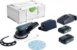 Festool 577727 18V Brushless Cordless 150mm Eccentric Sander ETSC 2 150 4,0 I-Plus in Systainer SYS3 M 187 £675.00